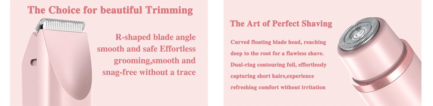 Women Electric Razors 2 in 1