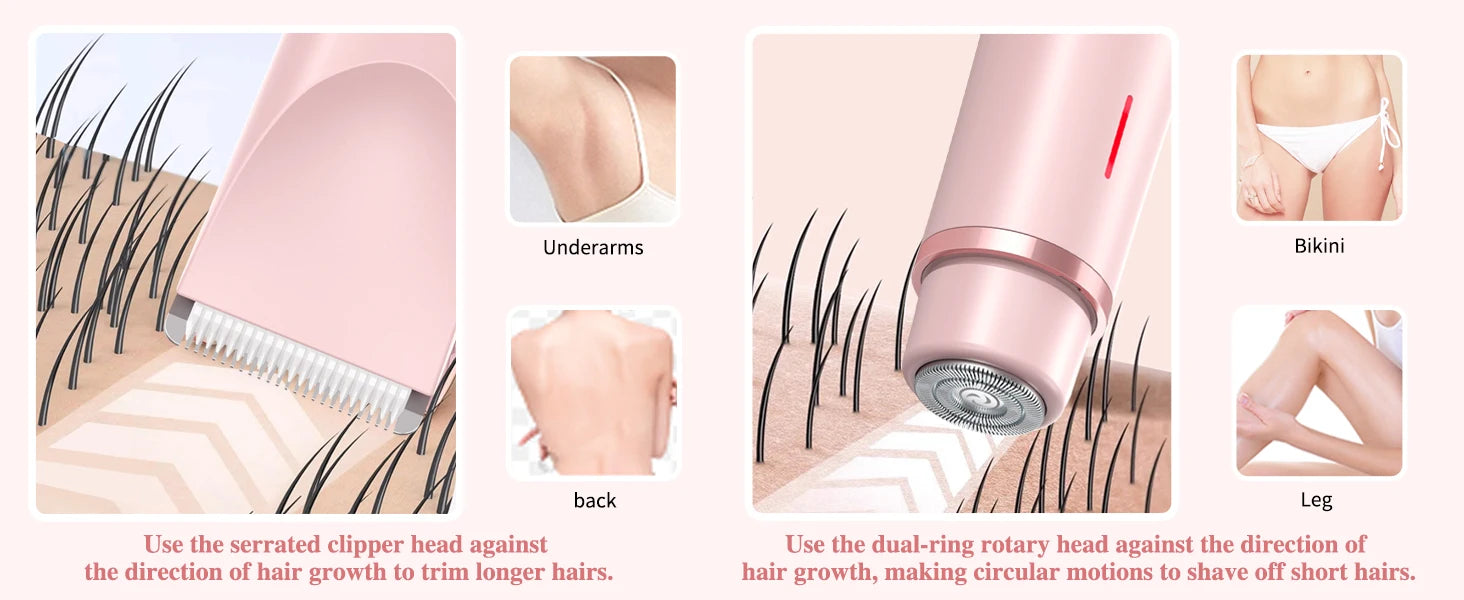 Women Electric Razors 2 in 1