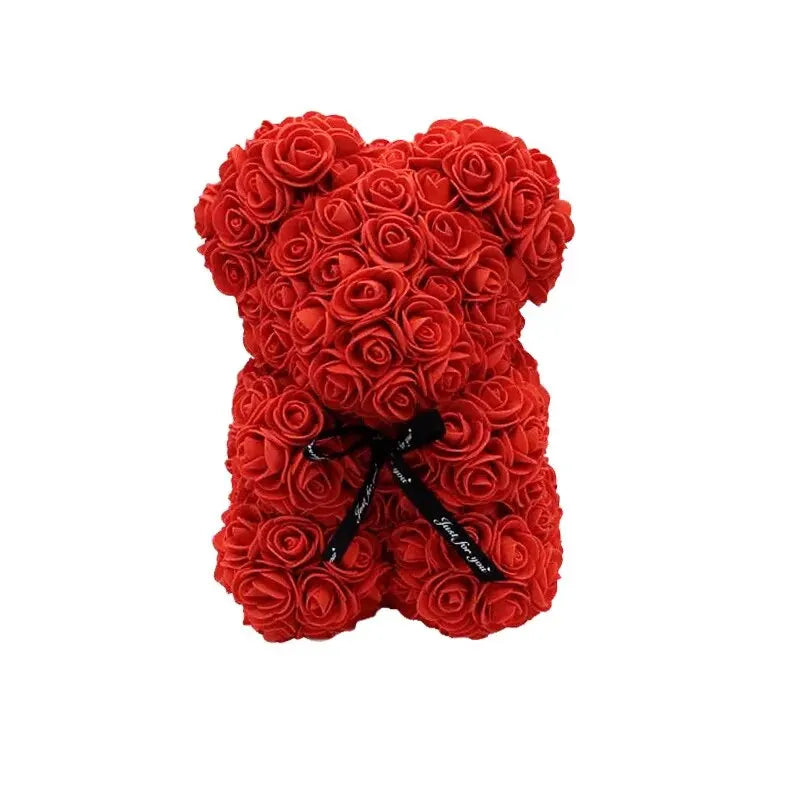 Artificial Rose Bear Flower a Gift for Women