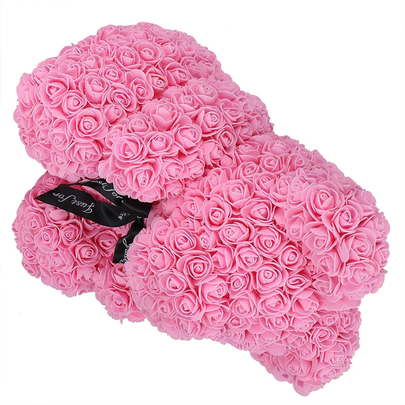 Artificial Rose Bear Flower a Gift for Women