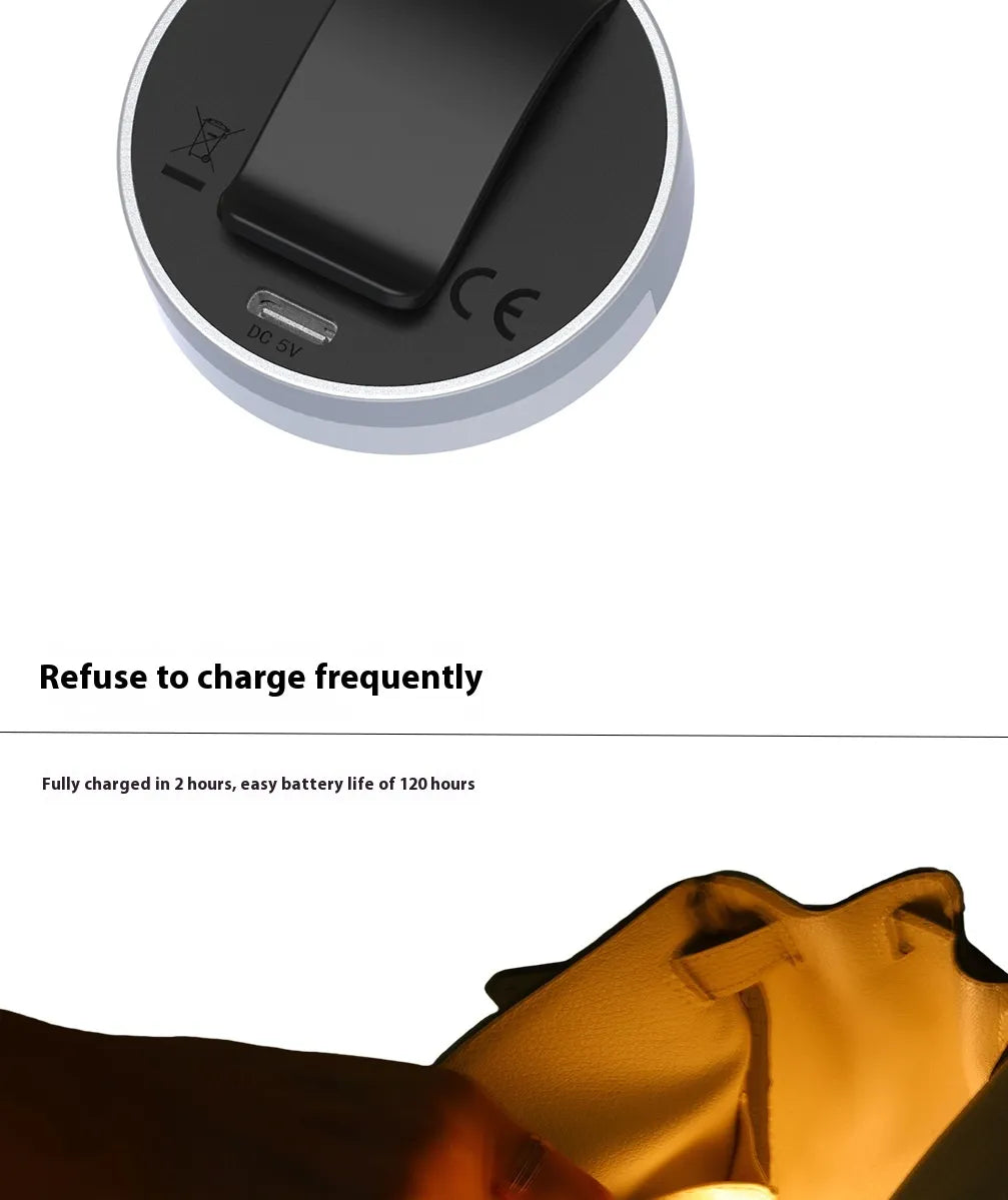 PocketGlow Mini LED Keychain Light - Ultra Bright & Portable